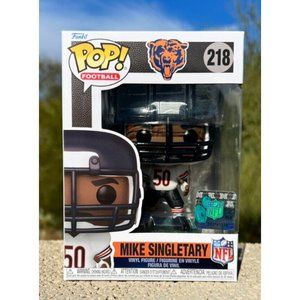 Funko Pop Football - Legends - Chicago Bears - Mike Singletary (NEW, #218)
